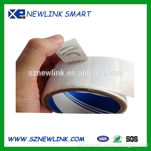 NFC sticker white paper